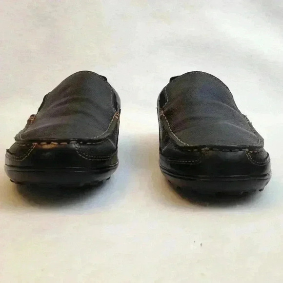 Cole Haan Powerstep Protech Leather Black Loafer 8 - Picture 2 of 8